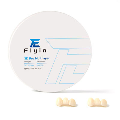 kaufen Dental 3D Pro Mehrschicht Zirkonia Cad Cam Blöcke für Zirkonia Maschinen 5 Jahre Klasse II MFDS online manufacture