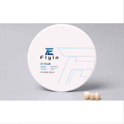 kaufen OEM ODM HT Zirkonia Cad Cam Blöcke Weiß für Zahnfineren Zähne ST PLUS 98Mm online manufacture