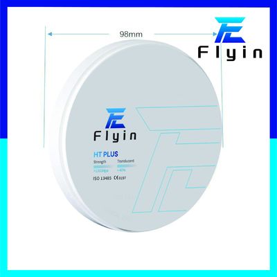 Flyin Zirkoniumscheibe mit höchster Biegefestigkeit für Kronen und Brücken Zirkonblock für Zahnfräsmaschine