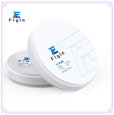 HT Plus Zirkonia Zahnblock mit unterschiedlicher Dicke von 10-25 mm